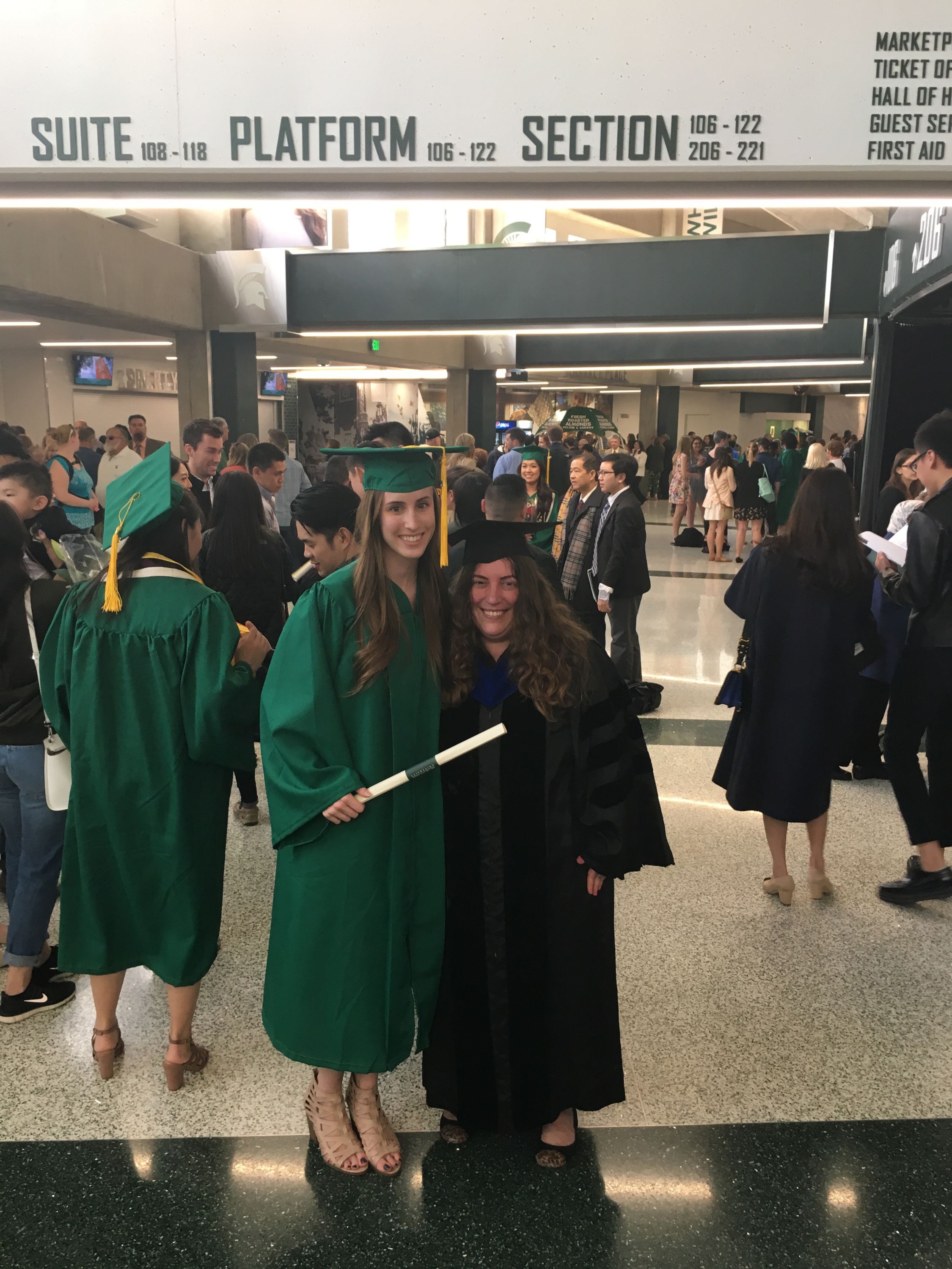 Kaitlynne graduated and  won the College of Natural Sciences Outstanding Senior Award